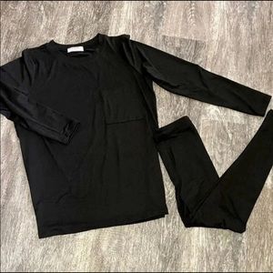 Zenana 2pc leggings set NWOT